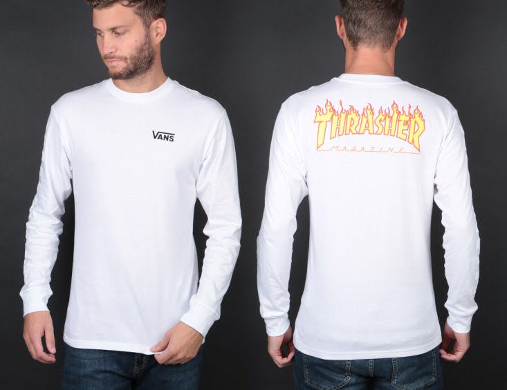 Vans x thrasher top long sleeve